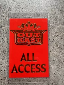 Outkast 2003 Speakerboxxx Concert Tour All Access Foil Laminated Backstage Pass - Picture 1 of 2