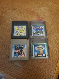 Gameboy Color Games Lot. Rugrats. Billy Bob. We're Back Dinosaurs. Tony Hawk Pro - Picture 1 of 2