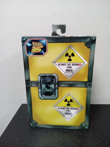 Doc Brown 1985 (Back to the Future) hazmat NECA Ultimate 7" Scale Action Figure Cover