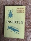 DDR Ostalgie MAYERS TASCHENLEXIKON INSEKTEN Erstausgabe 1964