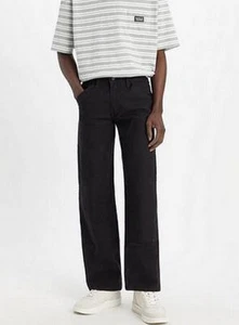 Pantalones vaqueros elásticos Levi's WORKWEAR 565 DBL KNEE PANT para hombre negros - Imagen 1 de 2