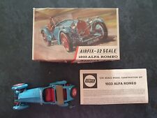 1933 ALFA ROMEO - Vintage Airfix Series 2 1/32nd Scale Kit - Completed - VG