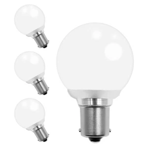 1141 1156 20-99 12V RV Vanity LED Light Bulbs BA15S Single Contact Bayonet Ba... - Picture 1 of 9