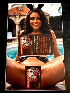 FANTASY OF COSPLAY PLAYBOY BUNNY EXCLUSIVE VIRGIN CHASE DOUBLE COVER LTD 100 NM+ - Picture 1 of 3