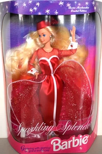 1993 Service Merchandise Limited Edt SPARKLING SPLENDOR Vintage Blonde Barbie - Picture 1 of 4