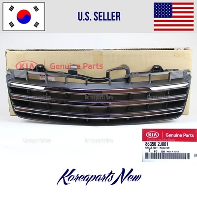 Radiador parachoques delantero rejilla ⭐GENUINO⭐ Kia Borrego 2009-2012 mercado EE. UU. Foto 1 de 4