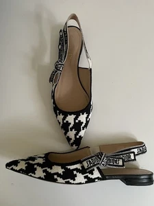 CHRISTIAN DIOR Sandales Pied De Poule J’adior - Imagen 1 de 12