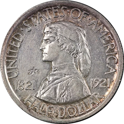1921 Missouri Commem Half Dollar Nice Unc Nice Eye Appeal Nice Strike - Image 1 of 2