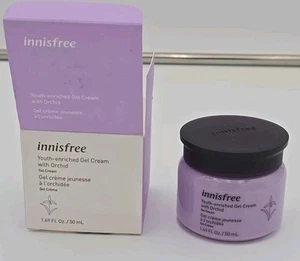 Innisfree Youth-Enriched Gel Cream With Orchid 50 ml / 1.69 oz New Sealed+FREE🎁 - Picture 1 of 5
