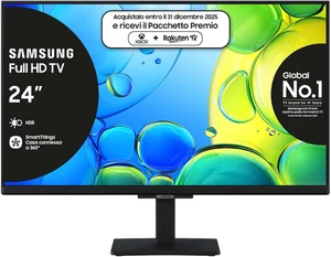 Smart TV 24'' UE24F6000FUXZT FHD, Hyper Real Processor, HDR & Pur Color, Smart E - Foto 1 di 12