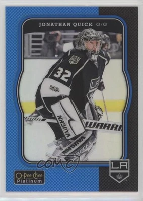 2017-18 O-Pee-Chee Platinum Retro Rainbow Blue /149 Jonathan Quick #R-18 - Image 1 of 2
