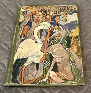 AESOP'S FABLES In Words of One Syllable. Mary Godolphin. A L Burt. Illustrated - Imagen 1 de 7