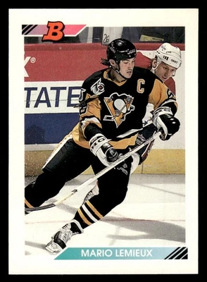 1992-93 Bowman #189 Mario Lemieux - Image 1 of 2