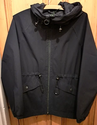 Barbour  - BEAUMONT Rain Jacket.  Women's 10. DARK NAVY.  BNWT - Image 1 of 4