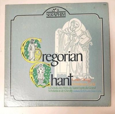 Gregorian Chant - Easter Liturgy Christmas Cycle 1970 Vinyl LP Playtested 60269 - Image 1 of 4
