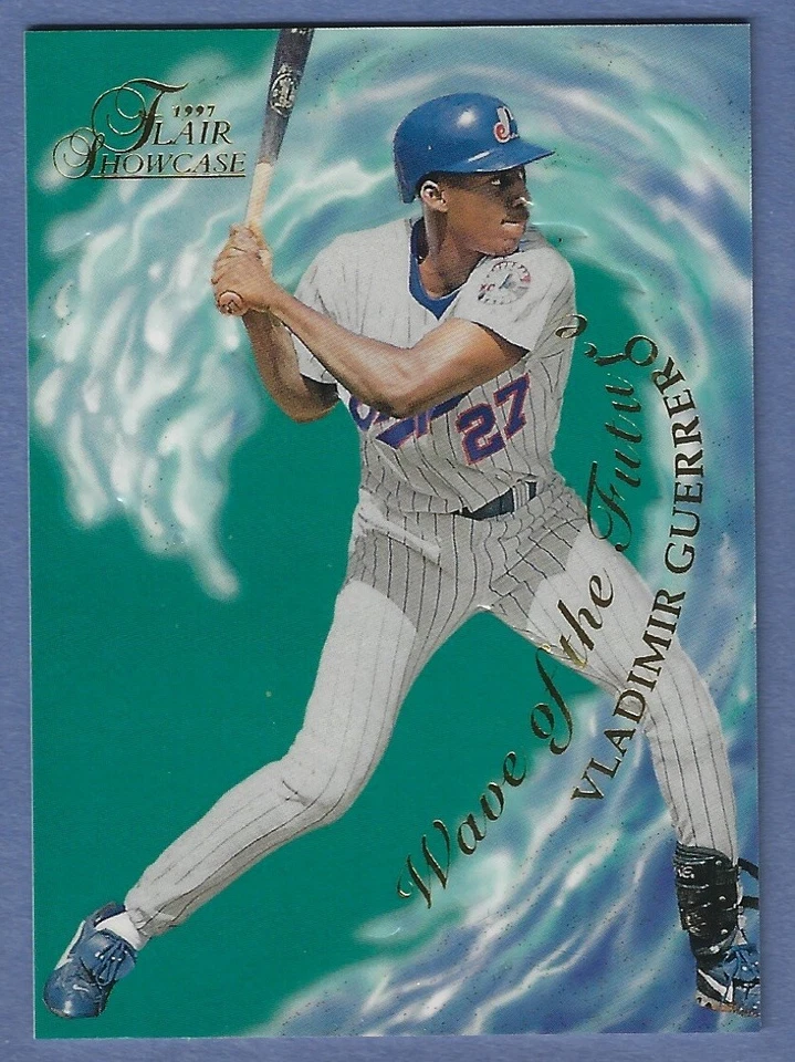 Flair Showcase Wave of the Future 1997 #14 Vladimir Guerrero Expos Salón de la fama Foto 1 de 1