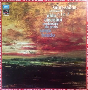 LP 33 - SAINT-SAENS - CONCERTI N.1 E 2 - ALDO CICCOLINI ORCHESTRE DE PARIS BAUDO - Picture 1 of 1