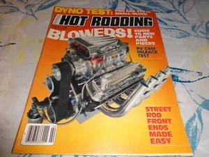 POPULAR HOT RODDING MAGAZINE 1980 BLOWERS - Picture 1 of 1