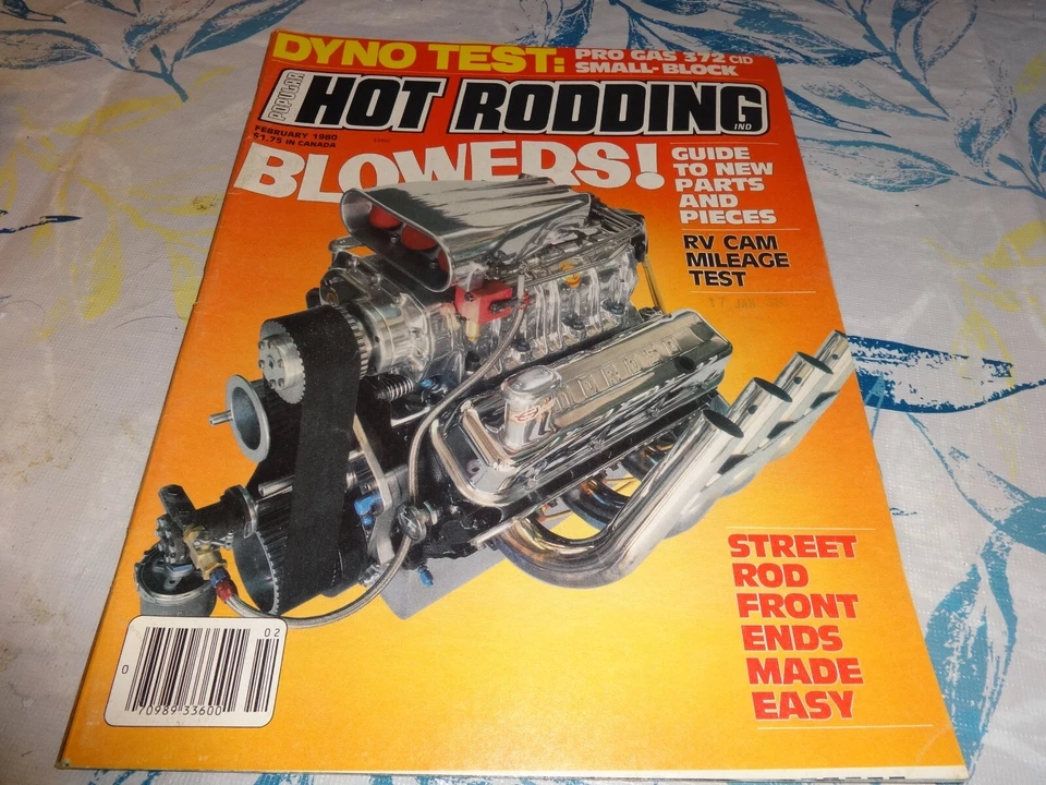 POPULAR HOT RODDING MAGAZINE 1980 BLOWERS - Image 1 of 1