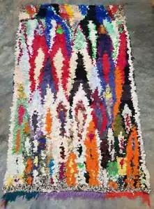Moroccan Boucherouite rug 197 x 118 cm - Picture 1 of 10