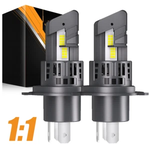 AUXBEAM H4 LED Faro Alto Bajo Bombillas 70W 20000LM CANBUS Blanco 6500K 1:1 - Imagen 1 de 12