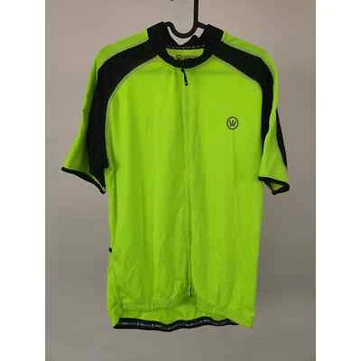 Canari Мужская Велосипедная Джерси L - Желтая Черная Спортивная Велосипедная Рубашка Оригинал - Изображение 1 из 4