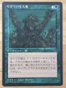 Living Lands Japanese FBB Chronicles mtg NM - Picture 1 of 1