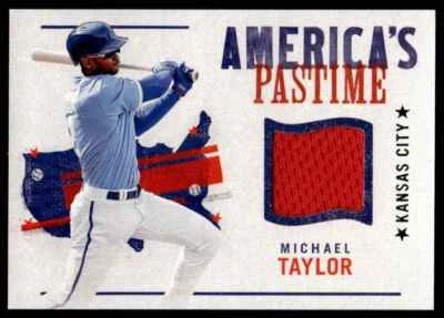 2022 PANINI AMERICAS PASTIME JERSEY Michael Taylor Washington Nationals #TT2-MT - Image 1 of 2