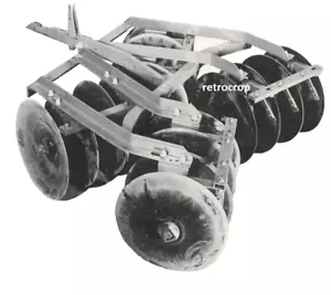 IH International Farmall 1-F36 Tandem Disk Harrow 1pt Hitch 140 Operators Manual - Picture 1 of 11
