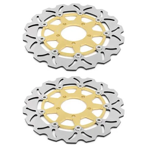 Front Brake Discs Rotors for Kawasaki GTR 1400 Concours 08-23 Z1000 ABS 14-21 - Picture 1 of 7