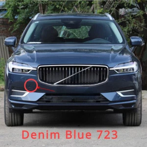 Front Bumper Tow Hook Cover Cap for Volvo XC60 2018 2019 2020 2021 Denim Blue - Foto 1 di 9