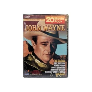 "BRANDY NEW" John Wayne: 4 Disc DVD Set, 20 Movie Pack, 2005, Western Movies - Picture 1 of 4