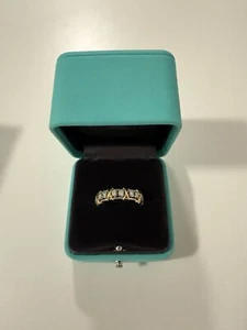 Tiffany Co Schlumberger Eighteen Stone Ring Size 11 - Picture 1 of 4