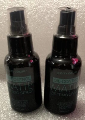2-Pack) City Color MATTE Setting Spray- Oil Control, Long Lasting, Alcohol Free! - Image 1 of 3