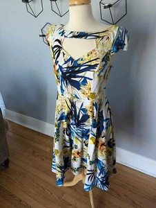 Belle Poque vintage style floral dress - Picture 1 of 6