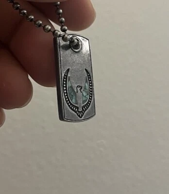 Collar colgante de metal águila marca Lucky dije metal plateado - nuevo con etiquetas Foto 1 de 4