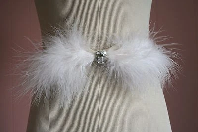 Cinturón de seda con estrás nupcial faja moño pluma colección JCrew $158 nuevo con etiquetas Foto 1 de 4