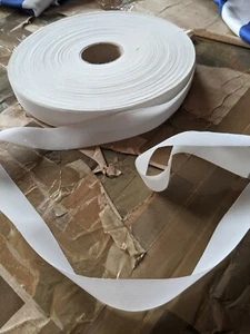 26mm Binding Fabric Edging Trim Polyester 200m Coil Bunting, Quilting, Wedding - Picture 1 of 4