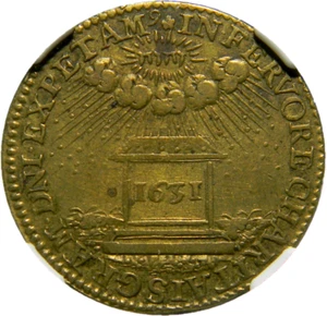 1631 Francia Luis & Henriette ficha de matrimonio ficha NGC detalles AU (15-2) - Imagen 1 de 4