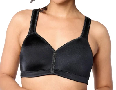 Breezies~Sujetador Signature Shine sin cables~44DD~Negro~A639541~Sin relleno 8778 Foto 1 de 3