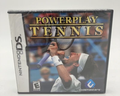Power Play Tennis for Nintendo DS New SEALED Codemasters - Image 1 of 3