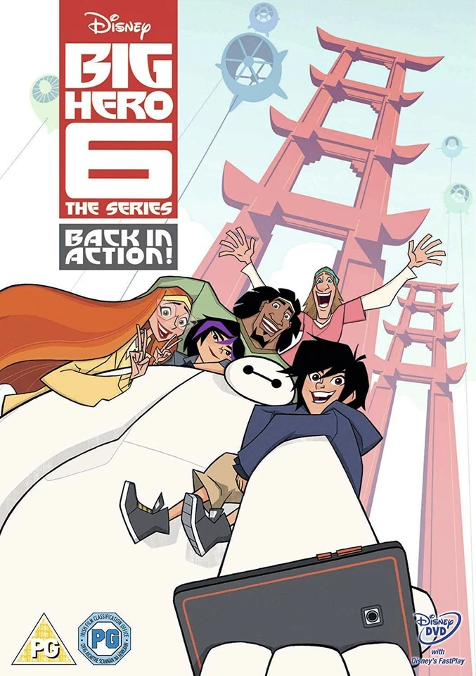 Big Hero 6 The Series Back in Action (uk Import) DVD Region 2
