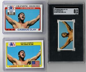 1983 TOPPS THE GREATEST OLYMPIANS 45 CARD RACK PACK CASSIUS CLAY/MUHAMMAD ALI