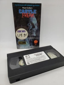 Castle Freak VHS (1995) Rare OOP Unrated Director's Cut! Very Good Condition! - Picture 1 of 3