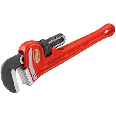 RIDGID 31015 Model 12 Heavy-Duty Straight Pipe Wrench, 12-inch Plumbing - Image 1 of 4