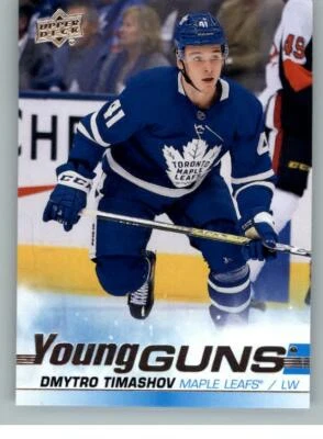 2019-20 Upper Deck #460 Dmytro Timashov Young Guns RC (ref 130513) - Image 1 of 2