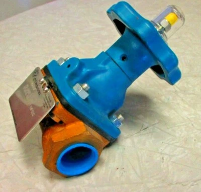 Diaphragm Valve ITT DIA-FLO 3/4" FNPT Thread Ends | Bronze Body | Iron Bonnet  - Image 1 of 4