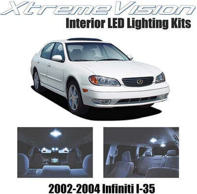 XtremeVision Interior LED for Infiniti I-35 2002-2004 (5 Pieces) Cool White... - Изображение 1 из 4
