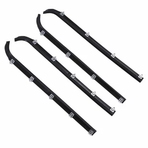 »4pcs Window Sweep Felts Seals AM‑41543318 Weatherstrip Kit For Truck - Foto 1 di 12