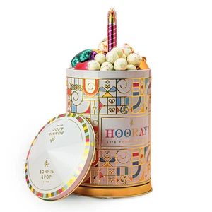 Birthday Gift Basket | Popcorn, Sweets, Candy, Cake Flavors | Tin Spins, Plays M - Picture 1 of 12